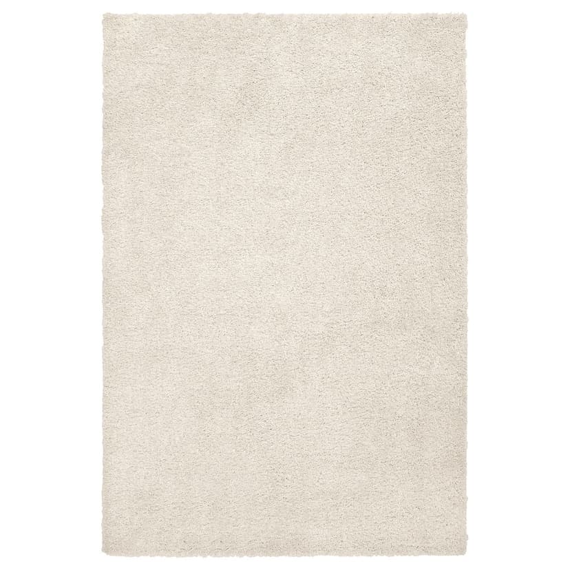 ÄRENDE — Dywan z długim włosiem, kremowy, 