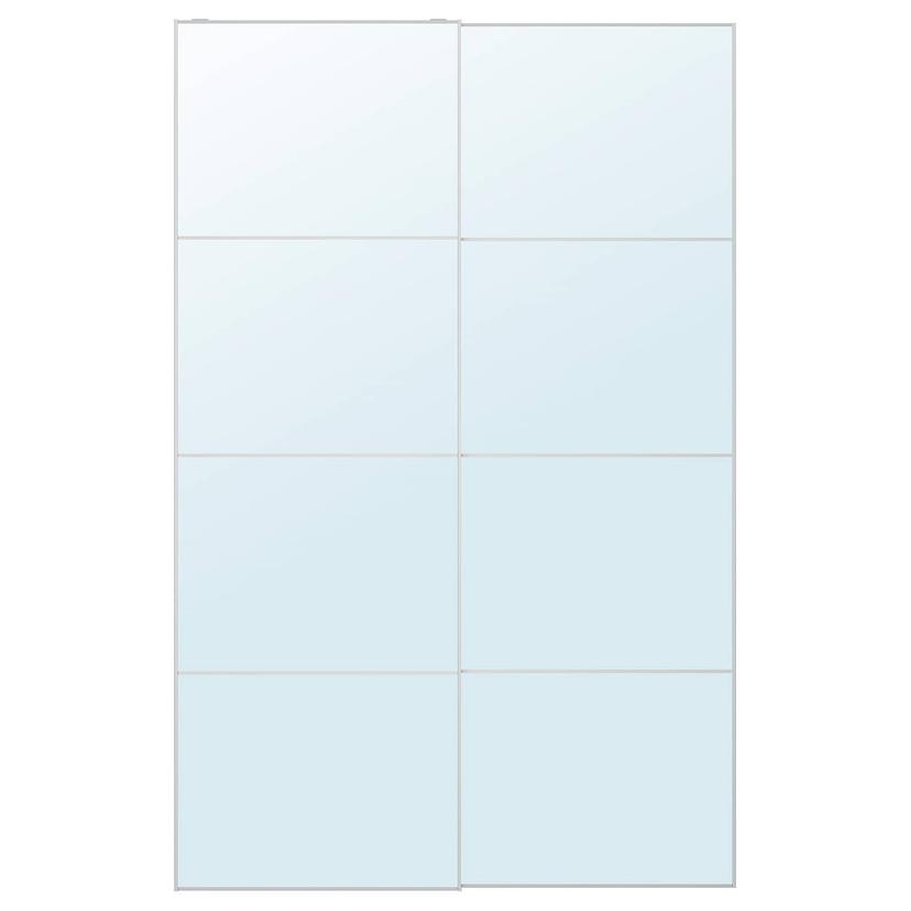 AULI — пара раздвижных дверей, зеркальное стекло, 150x236 см