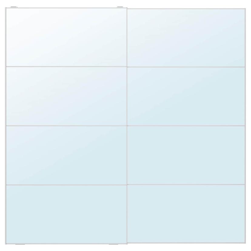 AULI — пара раздвижных дверей, зеркальное стекло, 200x201 см
