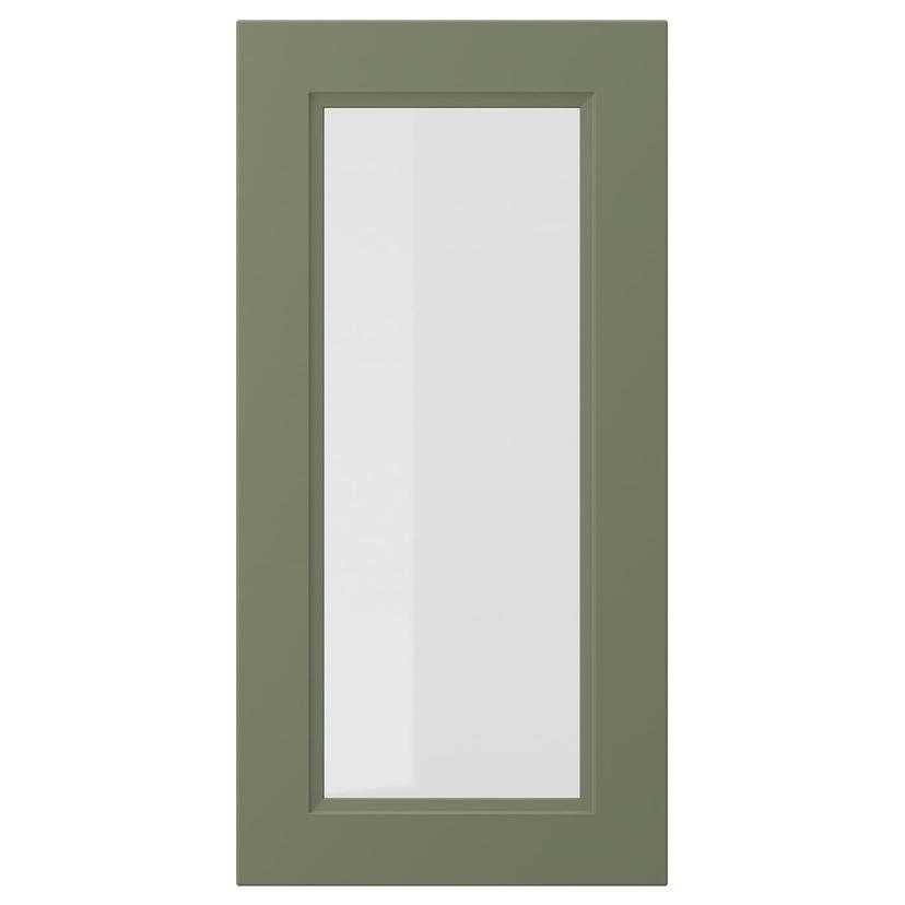 AXSTAD — Стеклянная дверь, серо-зеленая