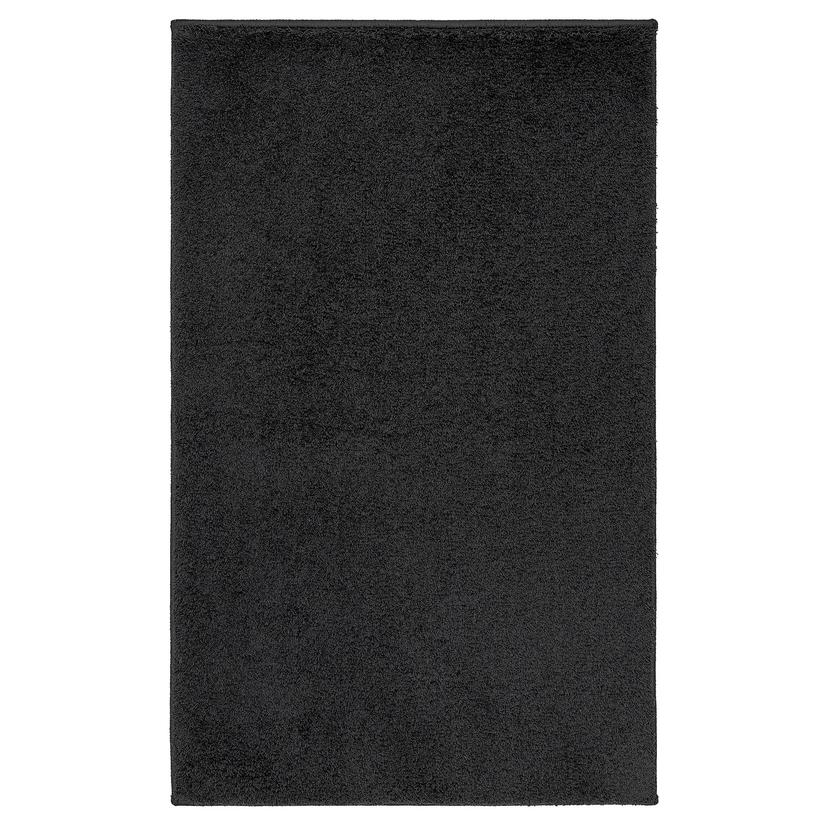 BACKMÅRA — коврик для ванной, черный, 50x80 см