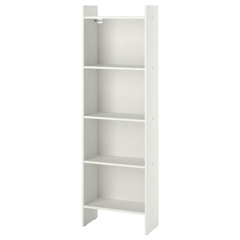 BAGGEBO — стеллаж, белый, 50x25x160 см