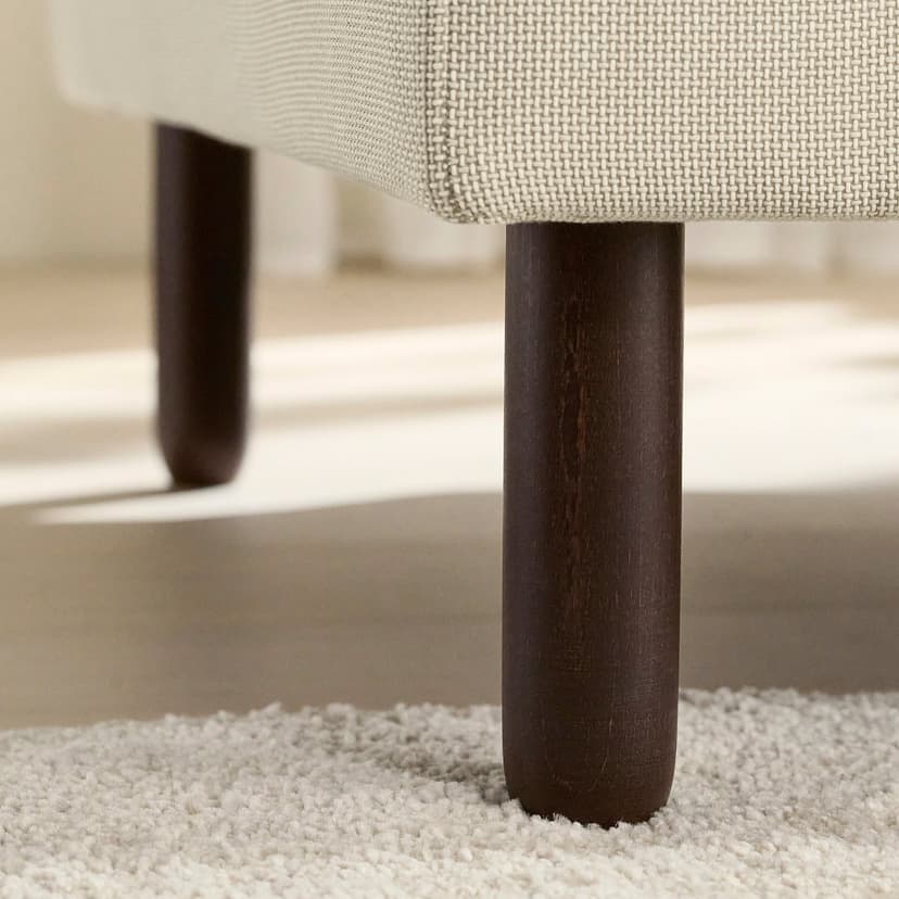 BANKHULT — Noga, drewno/brązowy, 