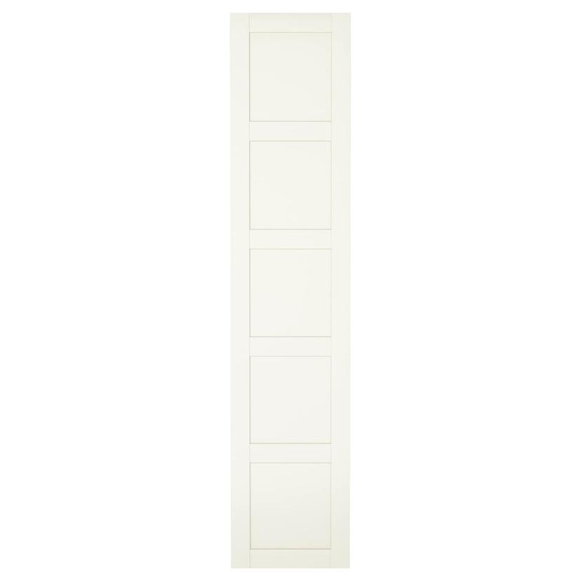 BERGSBO — дверца с петлями, белый, 50x229 см