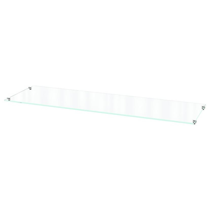 BILLY — полка дополнительная, стекло, 76x26 см