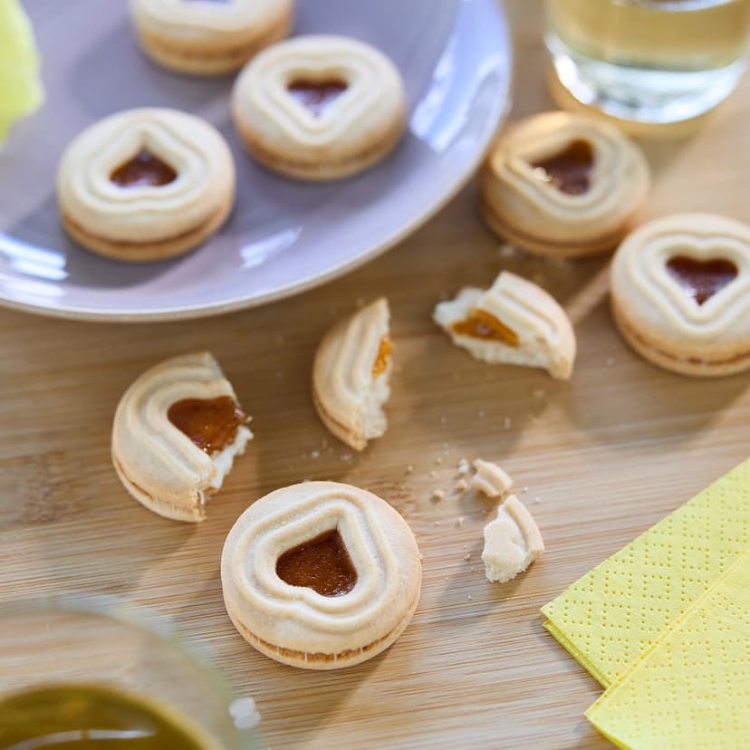 BJÄLLRA — Herbatniki, nadzienie cytrynowe, 