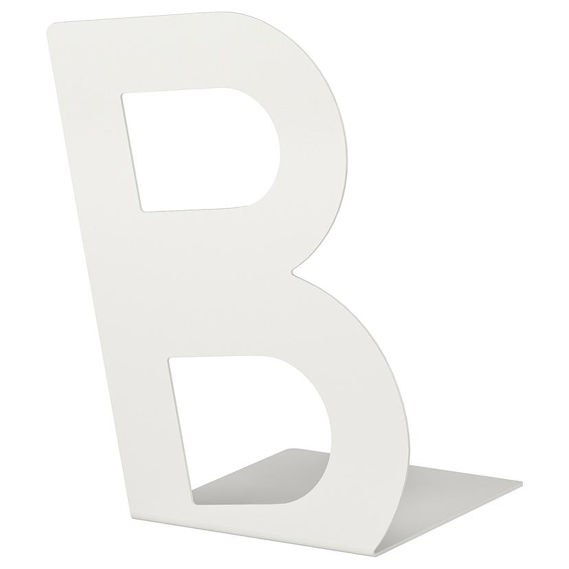BUSBASSE — ограничитель для книг, белый