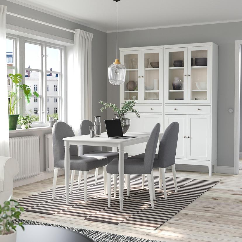 DANDERYD — стол обеденный, белый, 130x80 см