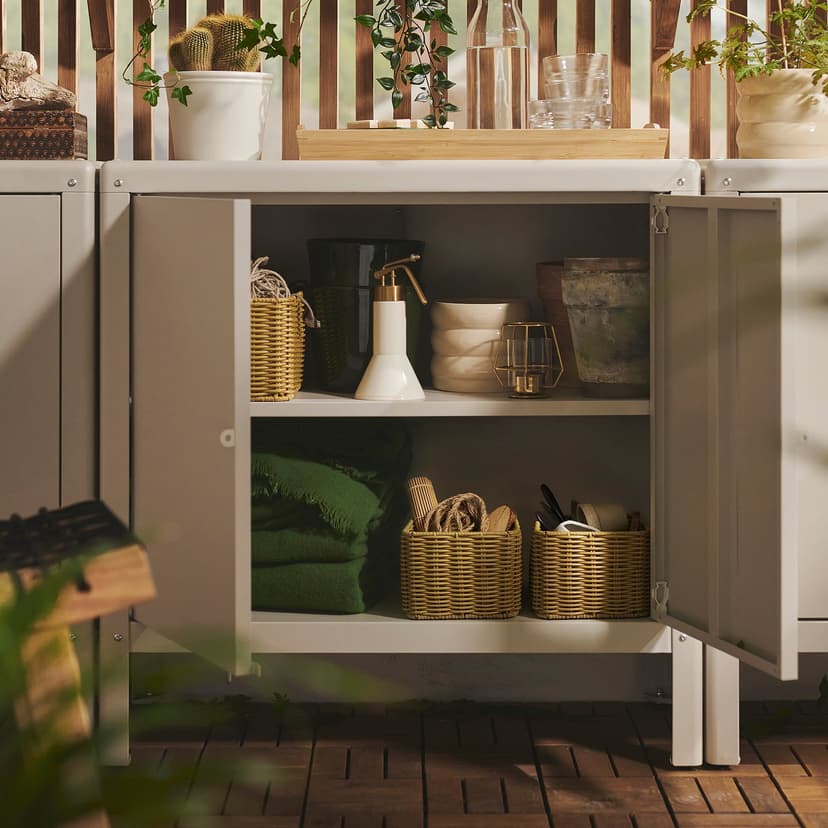 DJURTRÄNARE — Kosz, ciemnożółty, 