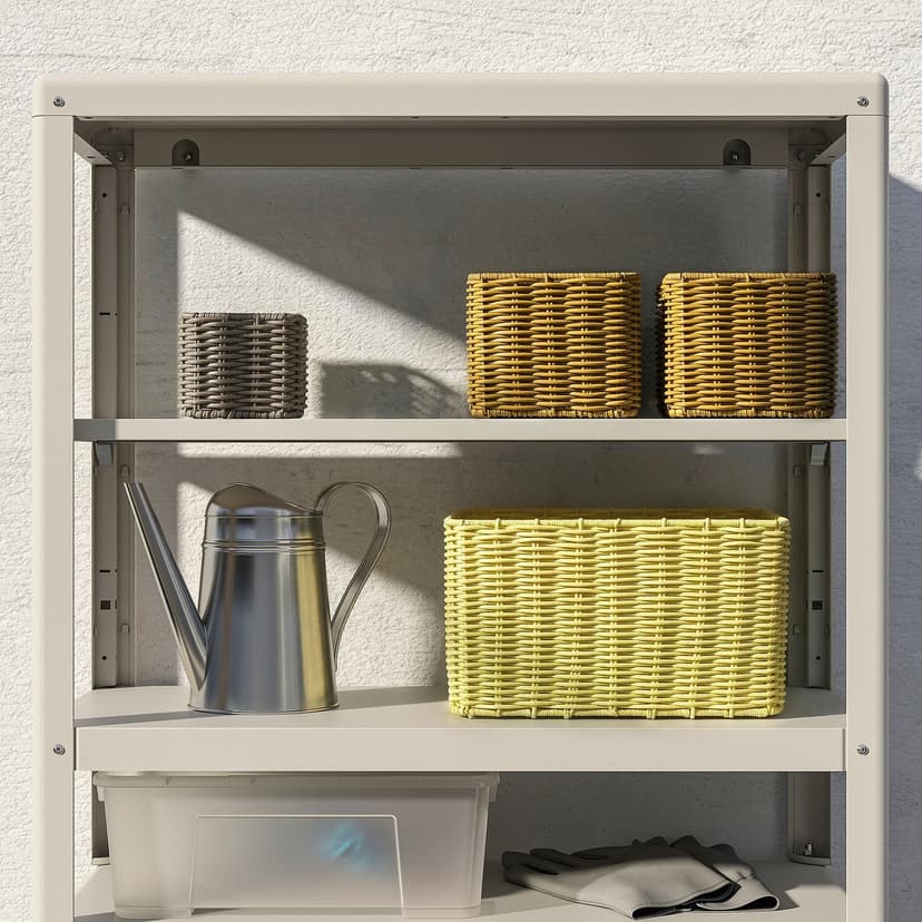 DJURTRÄNARE — Koszyk, szarobeżowy, 