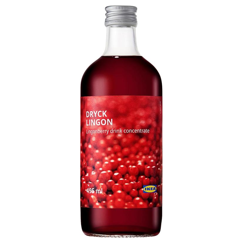 DRYCK LINGON — брусничный сок, 495 мл