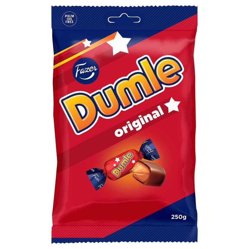 DUMLE — Toffi w czekoladzie, 