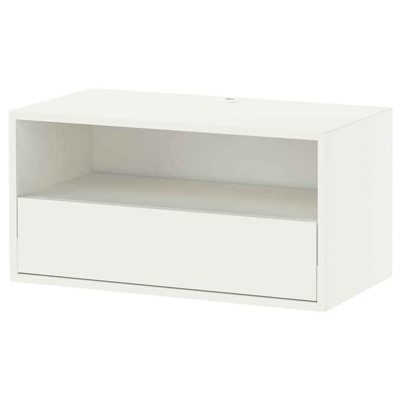EKET — полка для аппаратуры, белый, 70x35x35 см