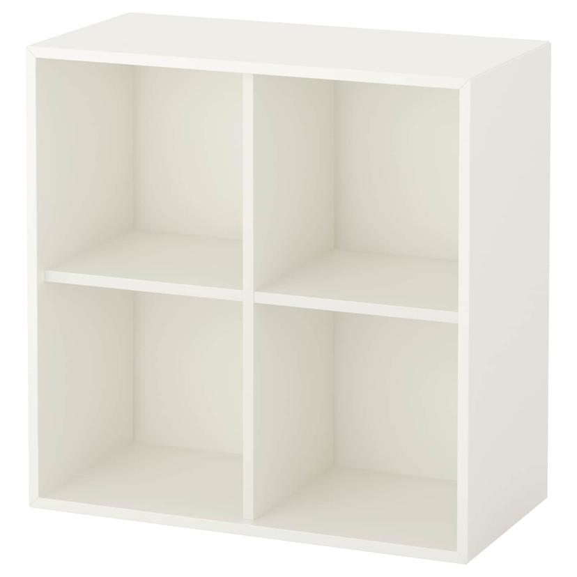 EKET — шкаф с 4 отделениями, белый, 70x35x70 см