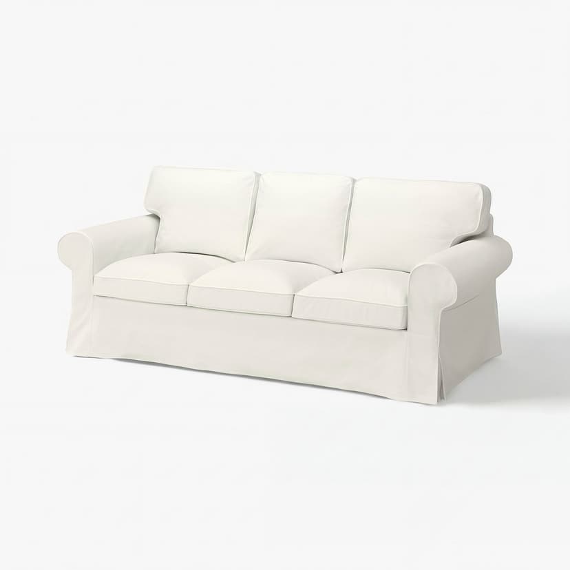 EKTORP — Sofa 3-osobowa, Blekinge biały, 