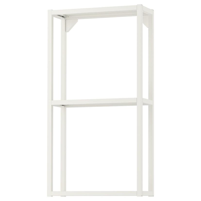 ENHET — навесной каркас с полками, белый, 40x15x75 см