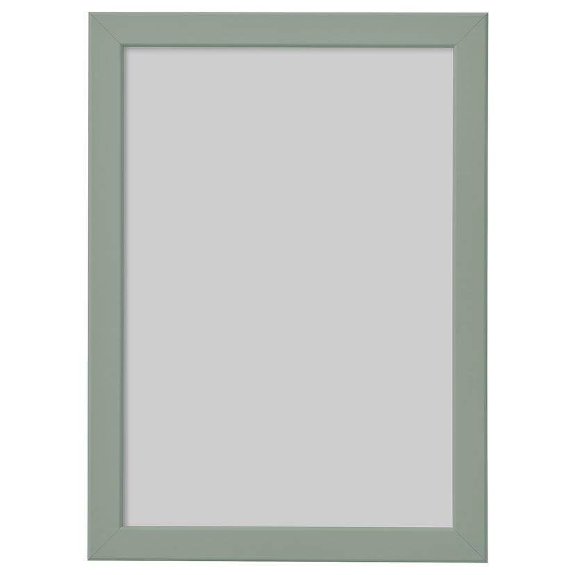 FISKBO — рама, светлый серо-зеленый, 21x30 см