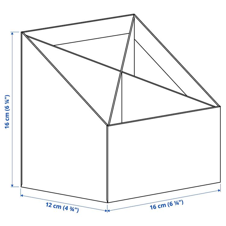Organizer na biurko, 16x16 см dimensions