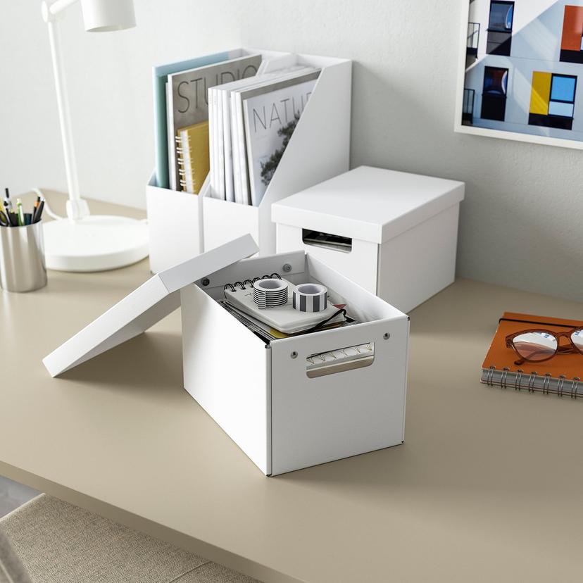 FJÄDERHARV — Контейнер с крышкой, 18x25x16 см