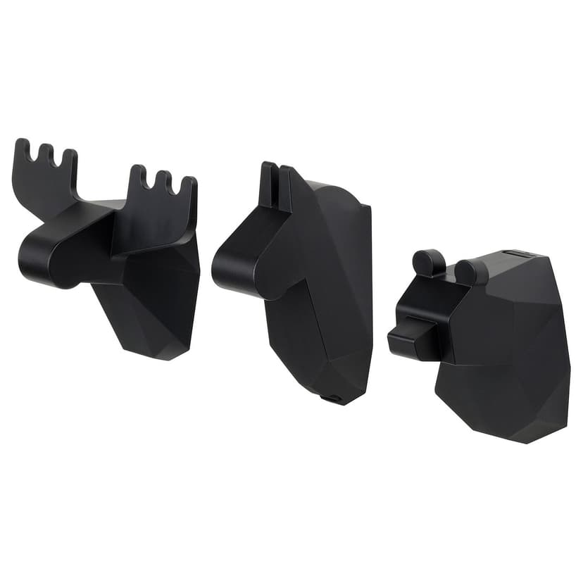 FRÖSÅDD — Hak, czarny, 