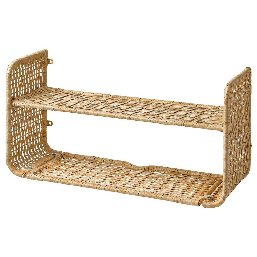 FRYKSÅS — полка навесная, ротанг, 60x20 см