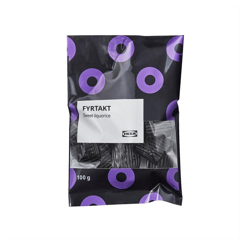 FYRTAKT — конфеты лакричные, 100 гр