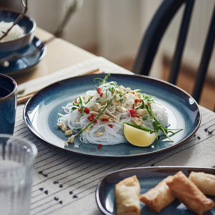 GLADELIG — Тарелка, синяя