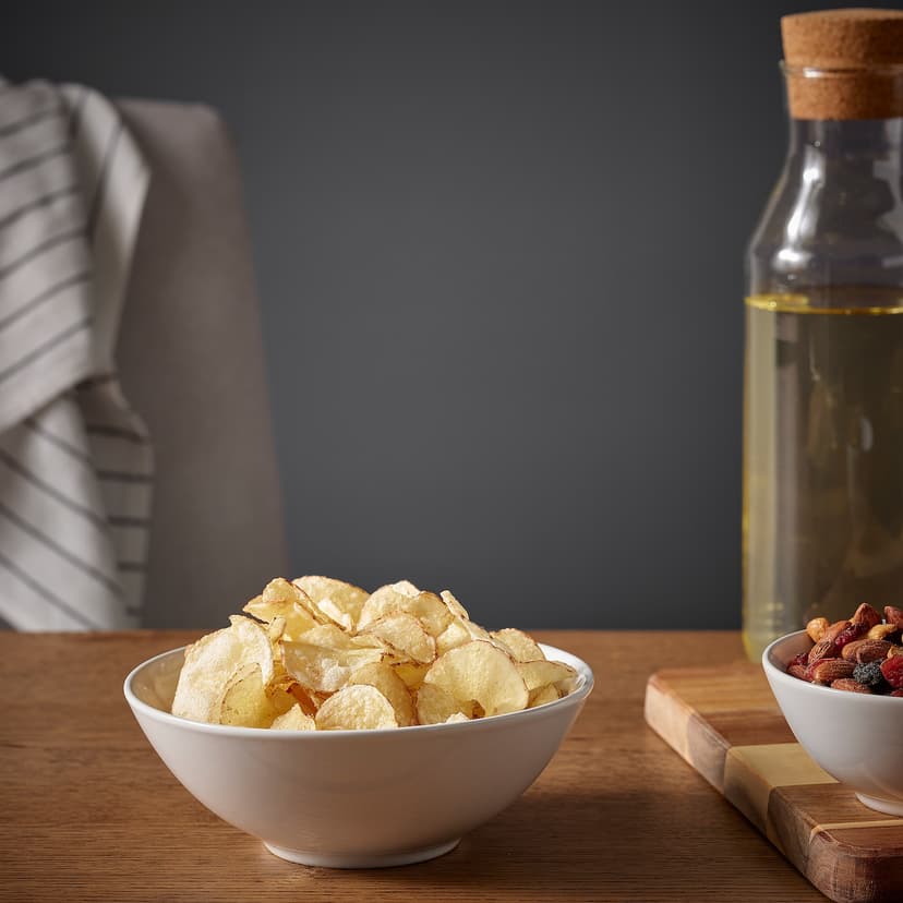 GODMIDDAG — миска, белый, 16 см