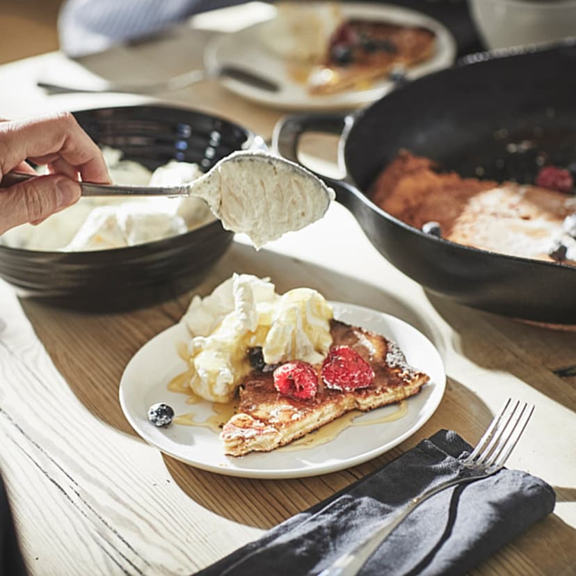 GODMIDDAG — тарелка десертная, белый, 20 см