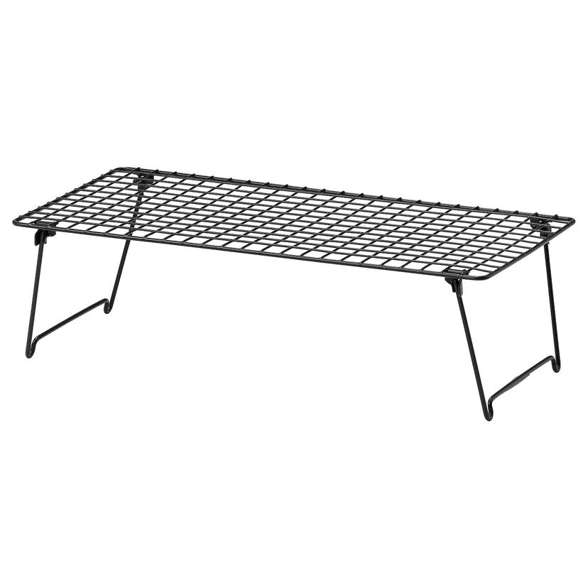 GREJIG — полка для обуви, серый, 58x27x17 см