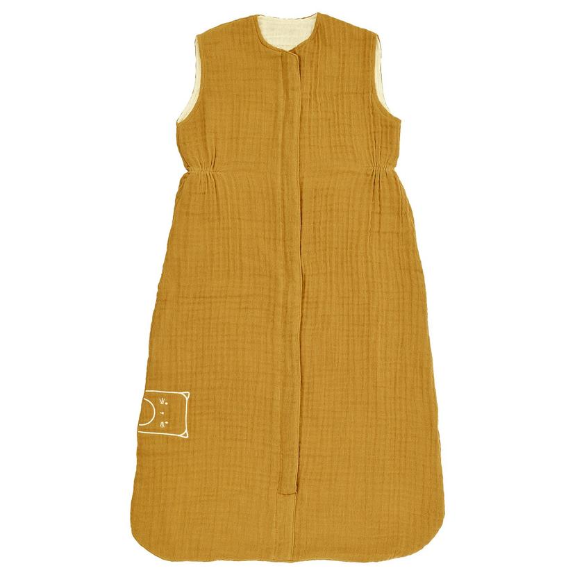 GULDVÄVARE — спальный мешок, темно-желтый/бежевый, 6-18 месцев