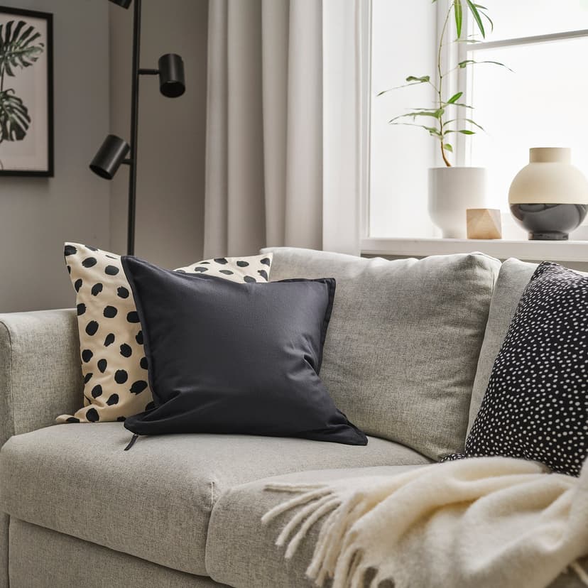 GURLI — Poszewka, czarny, 