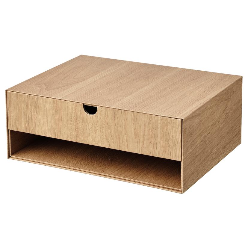HÄSTVISKARE — мини-комод, под дуб, 32x24 см