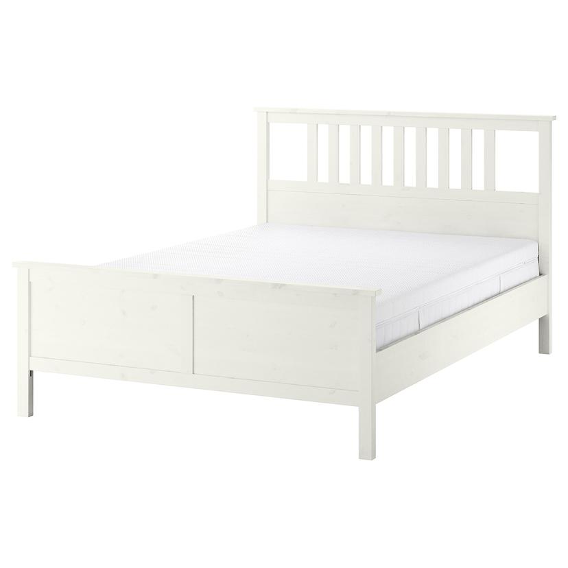 HEMNES — каркас кровати с матрасом