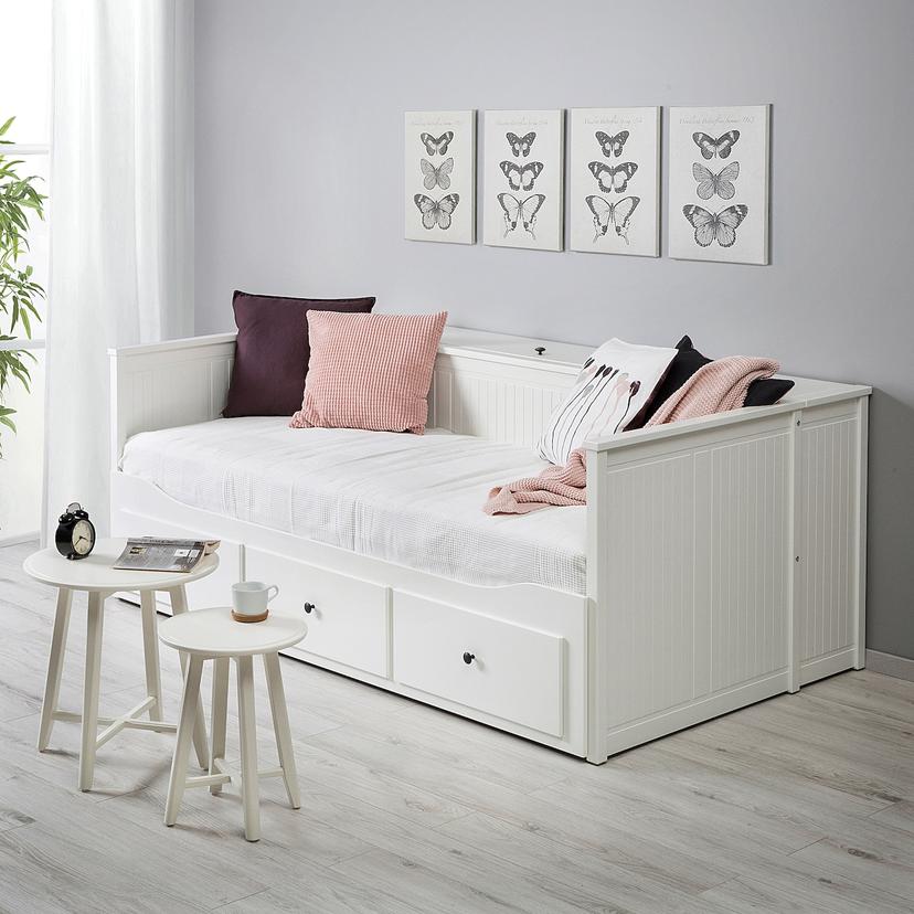 HEMNES — модуль для хранения матраса, белый
