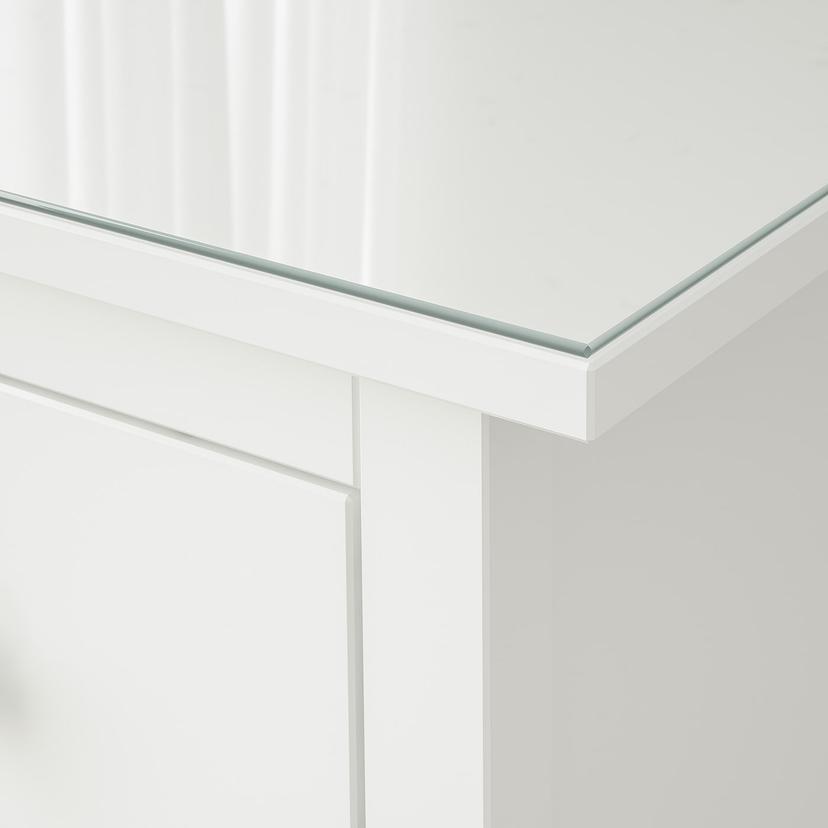 HEMNES — Стеклянная столешница, 159x50 см