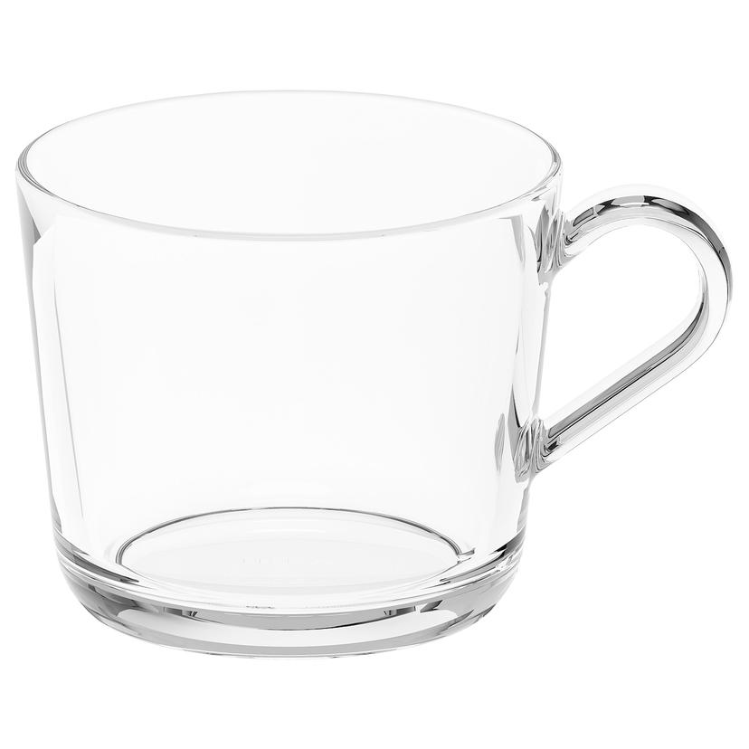 IKEA 365+ — кружка, прозрачное стекло, 24 сл