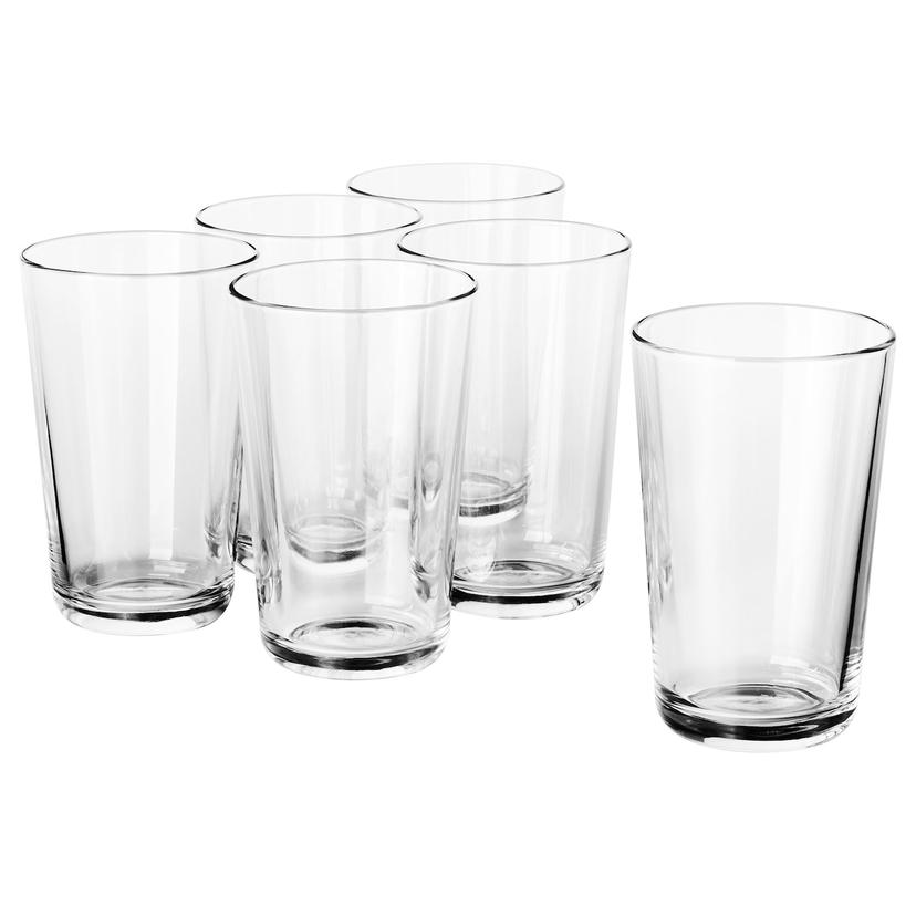 IKEA 365+ — стакан, прозрачное стекло, 45 сл