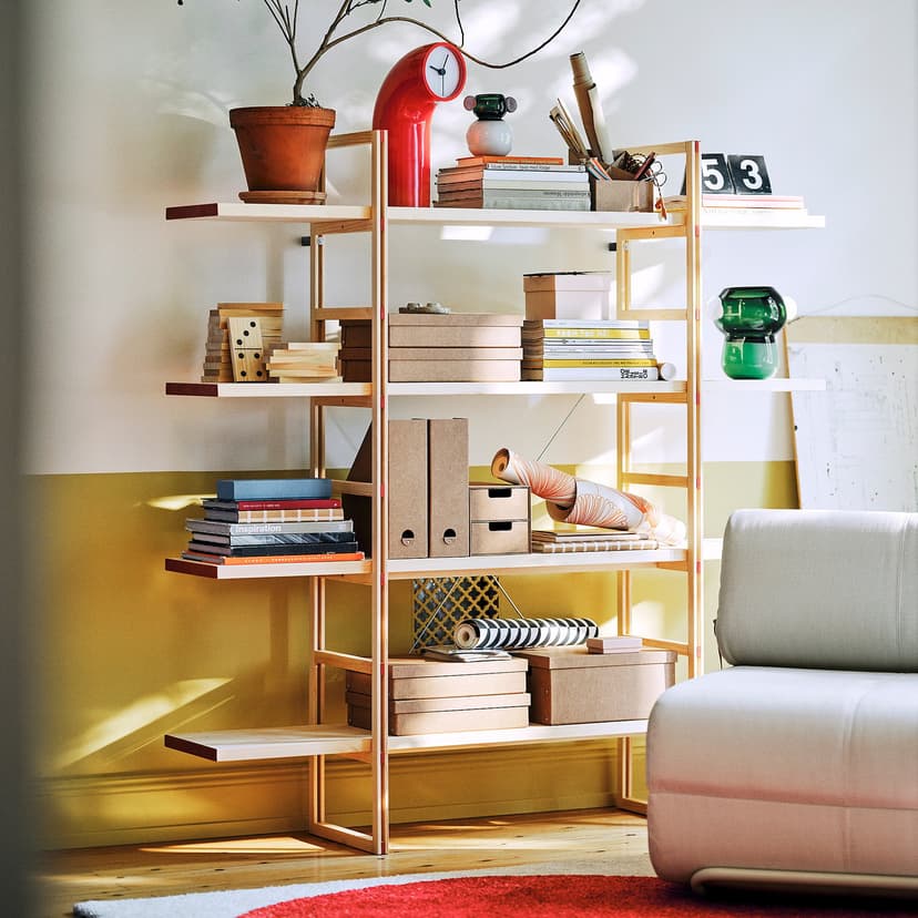 IKEA PS 2026 — Regał, sosna, 