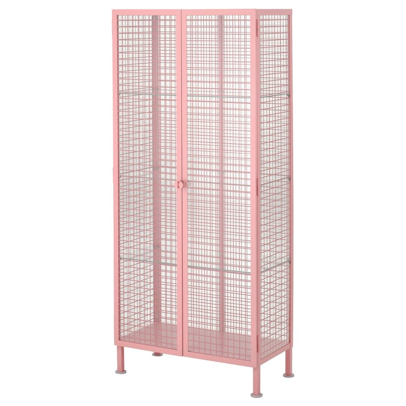 IKEA PS 2026 — Witryna, jasnoróżowy, 