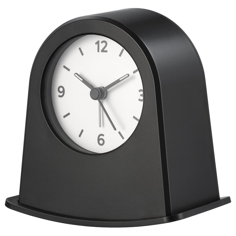 KÄRRSÅNGARE — Budzik, czarny, 