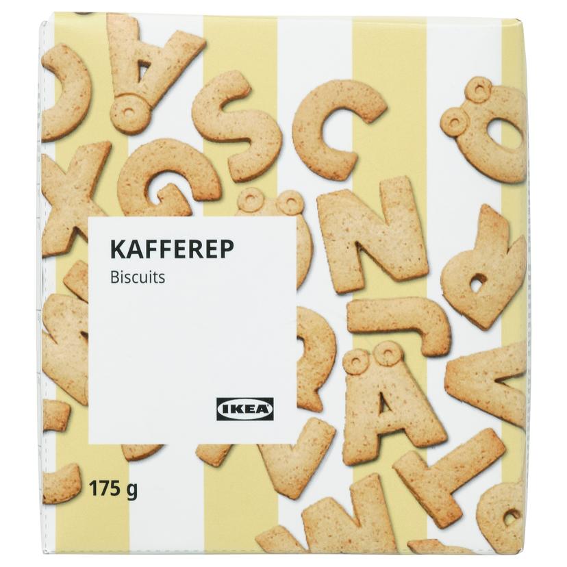KAFFEREP — печенье, в форме букв, 175 гр