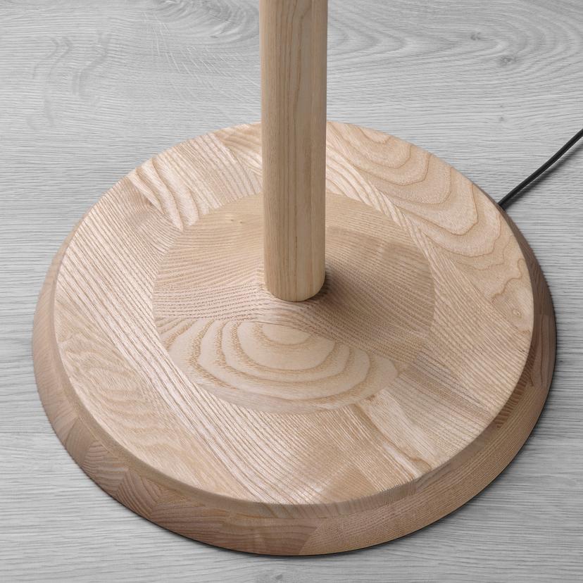 KINNAHULT — Торшер, пепельно-белый