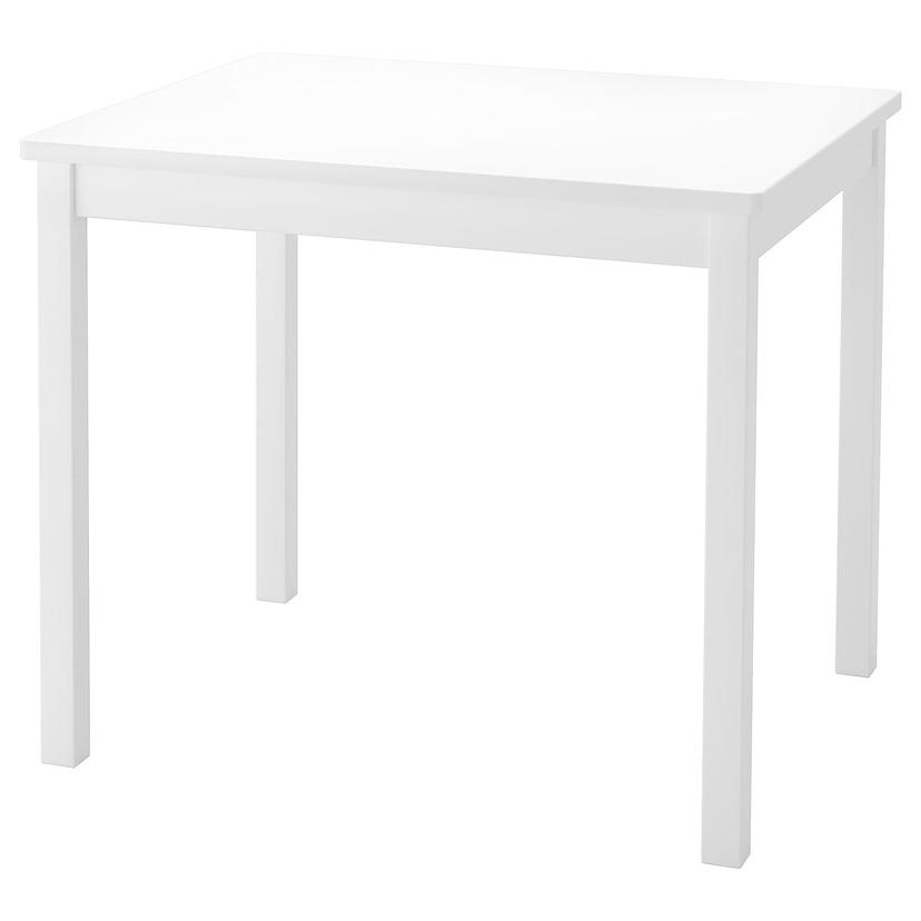 KRITTER — стол детский, белый, 59x50 см