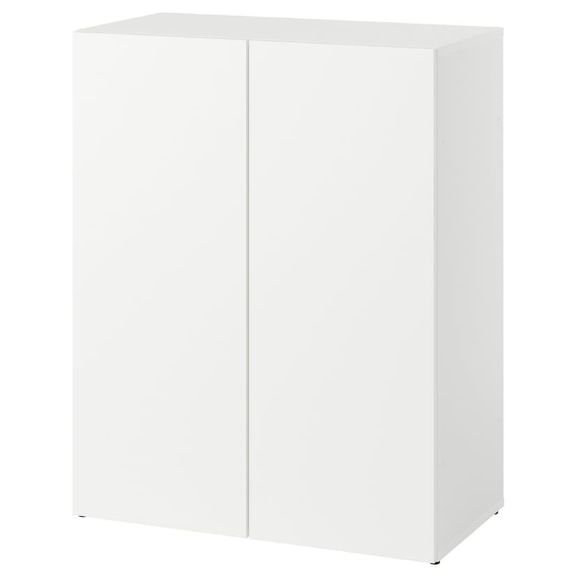 LASTARE — Каркас с дверцами, белый, 80x42x100 см