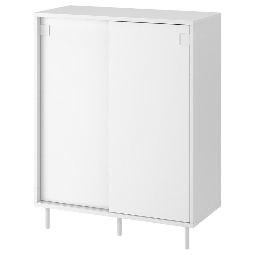 MACKAPÄR — галошница/шкаф, белый, 80x35x102 см