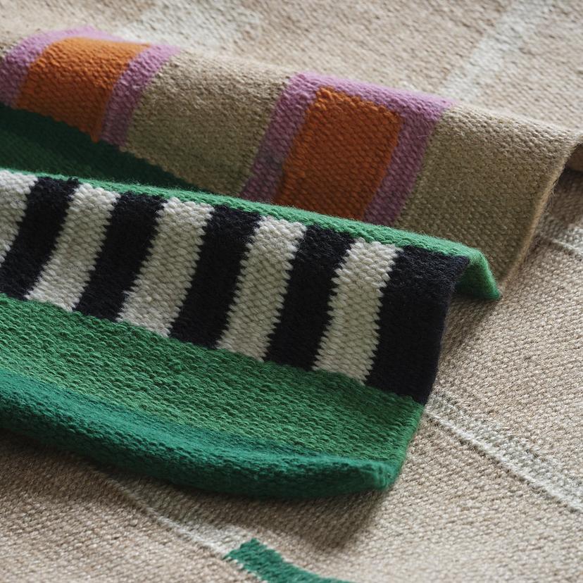 MÄVINN — Ковер, бежево-зеленый