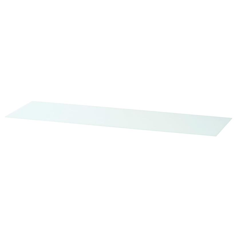 MALM — Стеклянная столешница, 160x48 см
