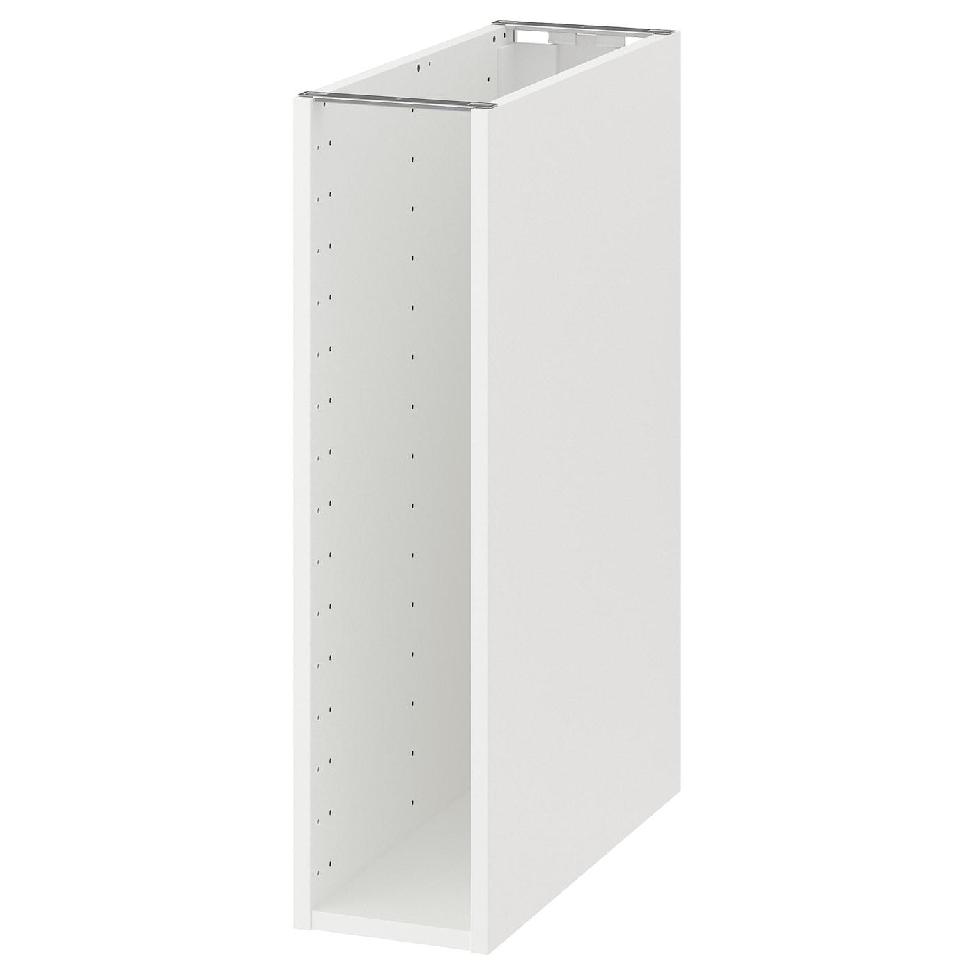 каркас напольного шкафа, белый, 20x60x80 см