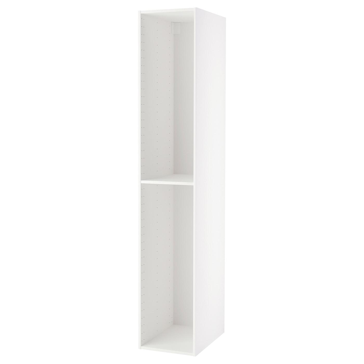 каркас высокого шкафа, белый, 40x60x220 см